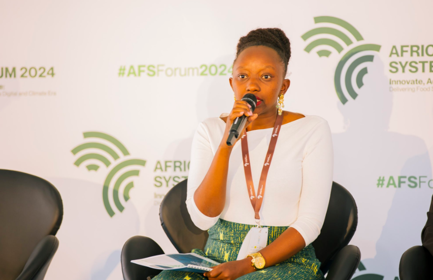 First daughter Charlene Ruto speaks during a past function. PHOTO/@smachs_org/X