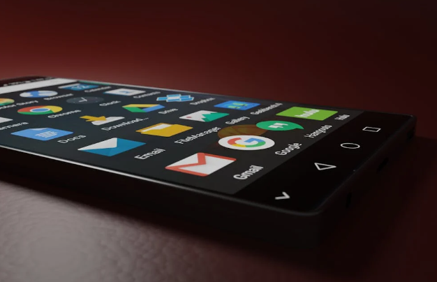 A black Android phone on a maroon surface. Image used for representation only. PHOTO/Pexels