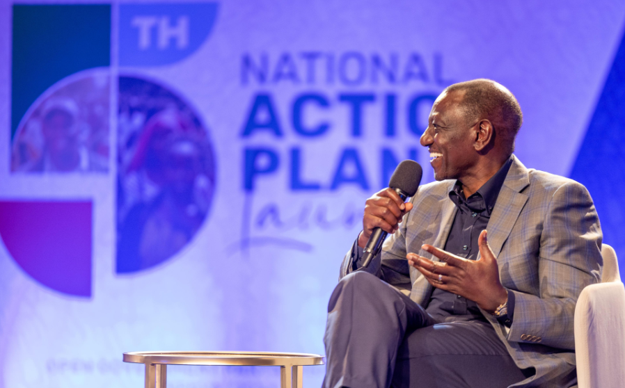 President William Ruto speaks during a function in Nairobi on September 12, 2024. PHOTO/@WilliamsRuto/X