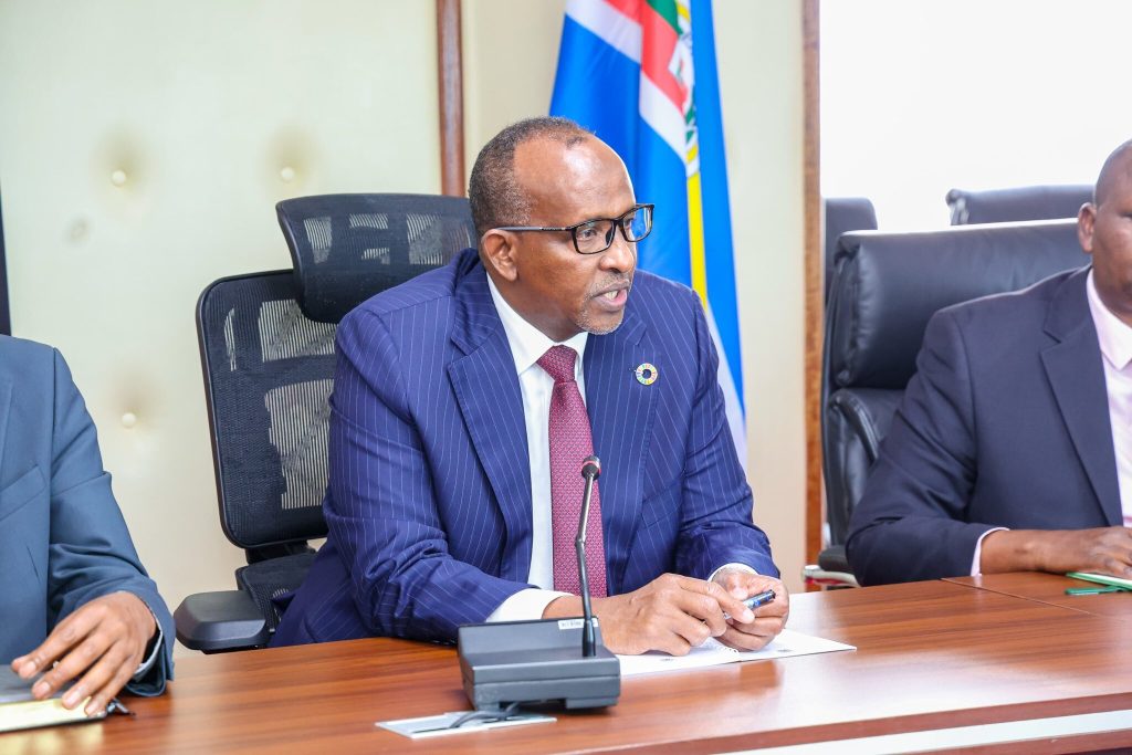 Environment, Climate Change and Forestry Cabinet Secretary Aden Duale. PHOTO/@HonAdenDuale/X
