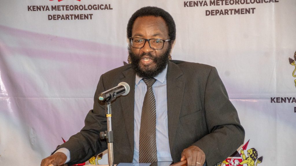 David Gikungu Director of the Kenya Meteorological Department