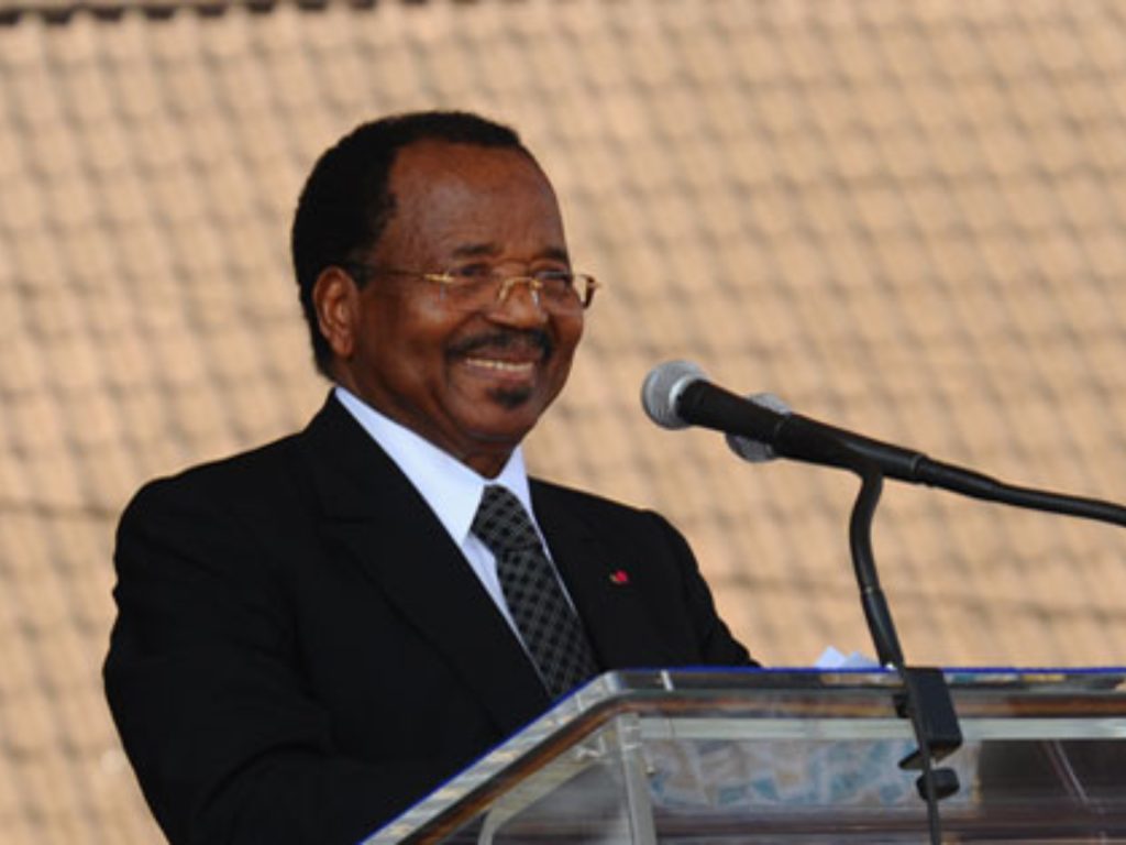 Cameroon President Paul Biya. PHOTO/https://www.facebook.com/PaulBiya.PageOfficielle