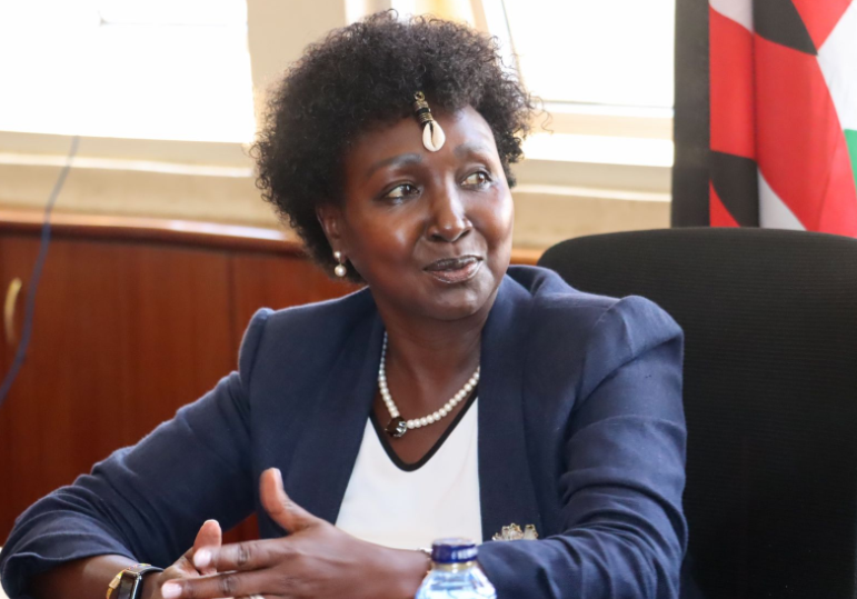 Uasin Gishu County Woman Representative Gladys Boss Shollei. PHOTO/@GladysShollei/X