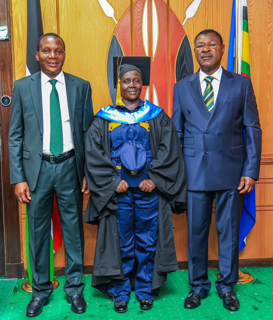 MP John Chikati, Claire Juma and Speaker Moses Wetang'ula. PHOTO/@HonWetangula/X