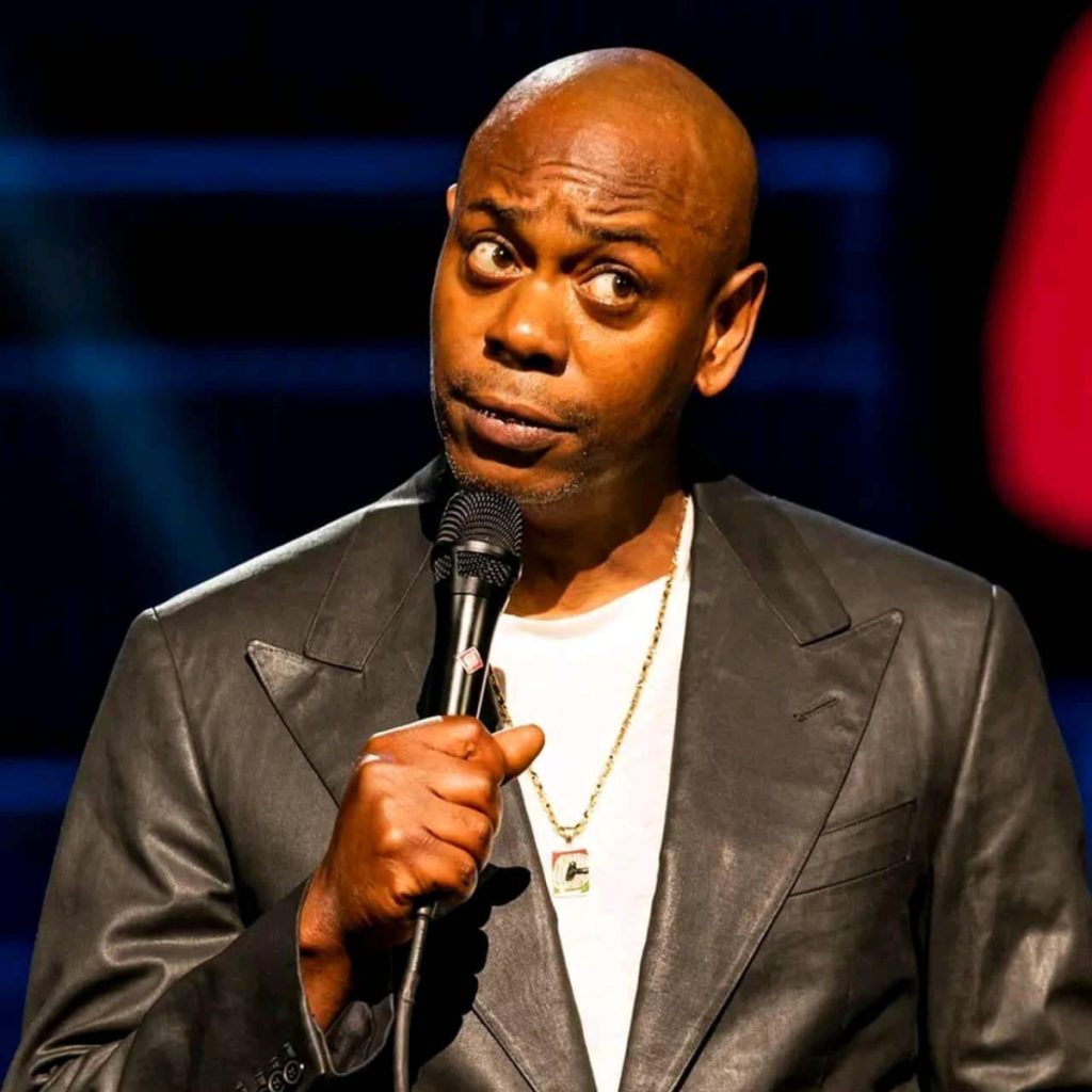 American stand up comedian and actor Dave Chappelle