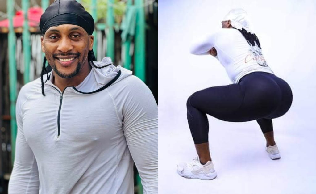 fitness instructor Nkululeko Dlamini aka King of Squats