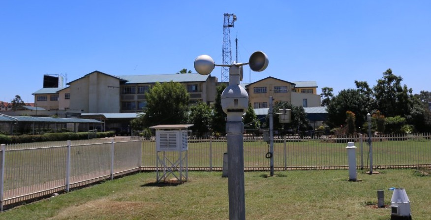 Inside a weather station in Kenya. PHOTO/@MeteoKenya/X
