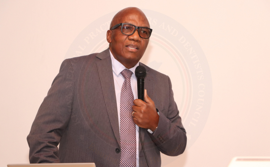 KMPDC Chair Prof. Stanley Khainga