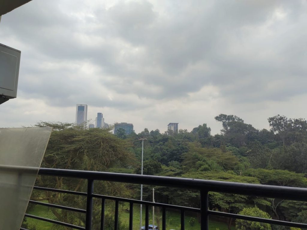 Cloudy weather in Nairobi. PHOTO/Lutta Njomo