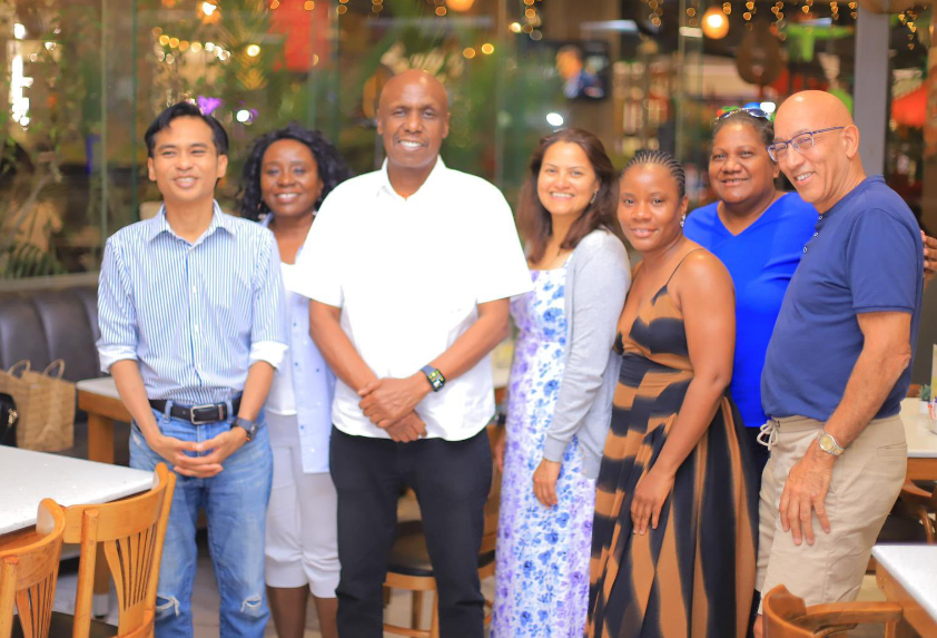 Kanu national chairman Gideon Moi celebrates his birthday in Botswana. PHOTO/@MoiGideon/X
