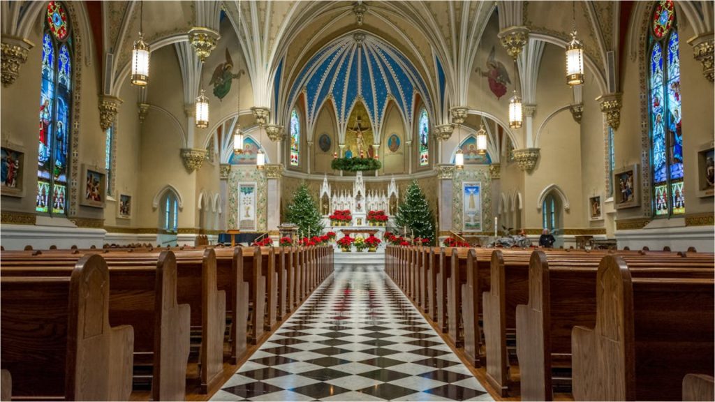 Inside church,image used for representation purposes. PHOTO/Pexels