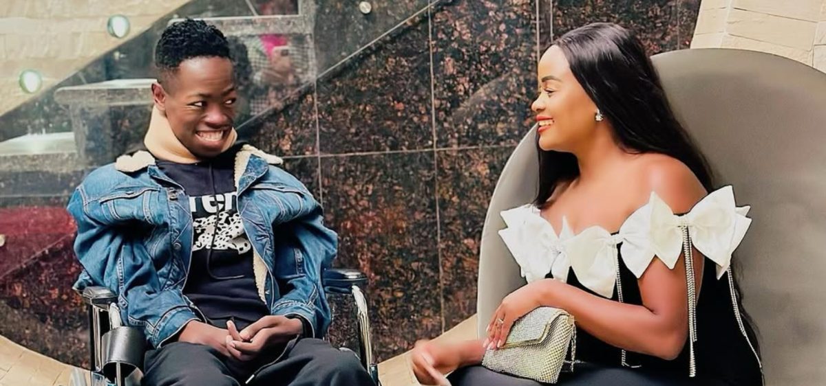 Racheal Otuoma with her husband Ezekiel Otuoma. PHOTO/rachealotuoma/Instagram