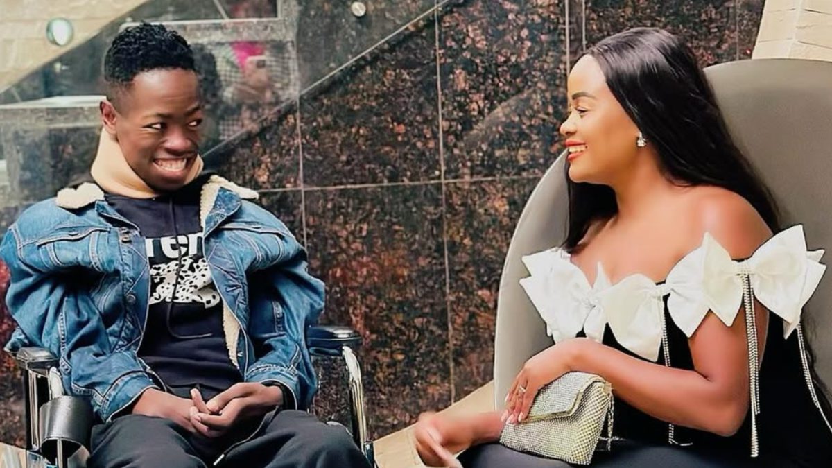 Racheal Otuoma with her husband Ezekiel Otuoma. PHOTO/rachealotuoma/Instagram