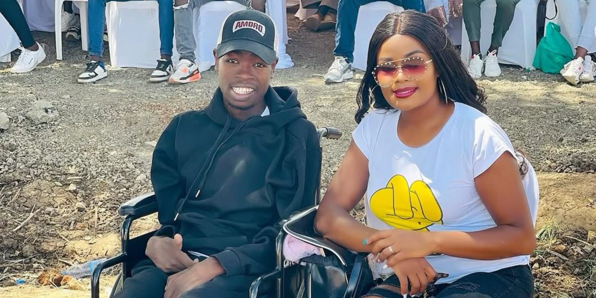 Racheal Otuoma with her husband Ezekiel Otuoma. PHOTO/rachealotuoma/Instagram