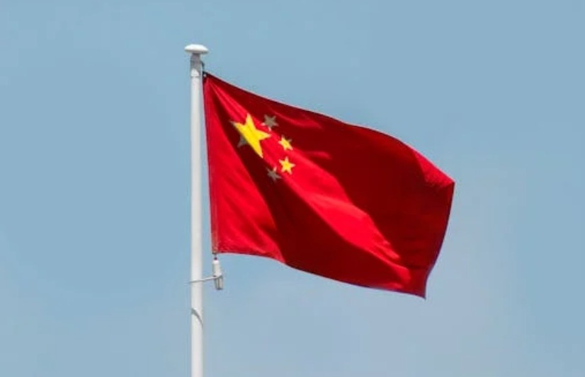 A photo of China's flag. PHOTO/ Pexels.