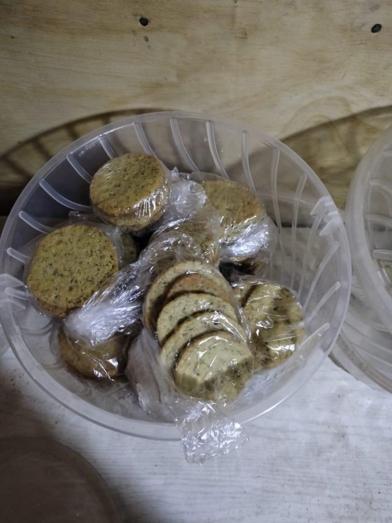 Edibles seized by detectives which DCI said in their statement are weed cookies. PHOTO/ @DCI_Kenya/X