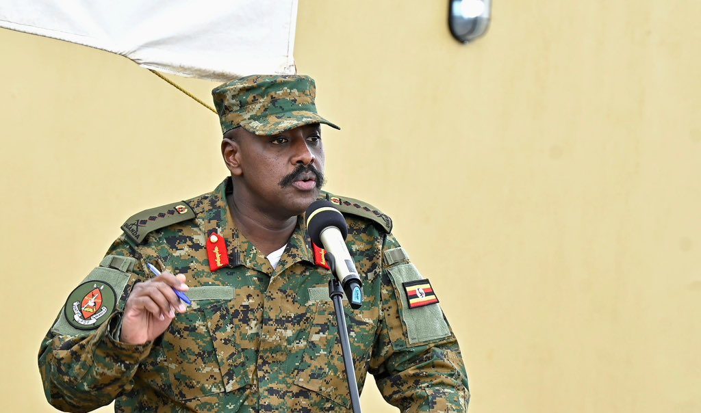 Muhoozi says Ugandans who marry nyashless women should be fined