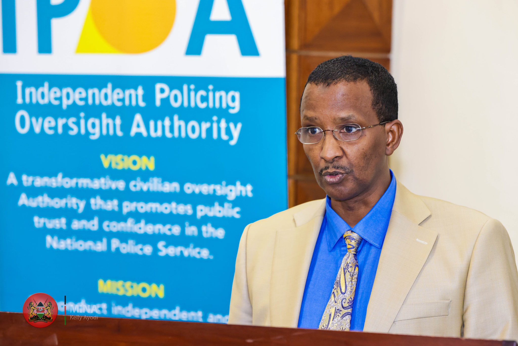 IPOA Chairperson Ahmed Issack Hassan. PHOTO/@InteriorKE/X