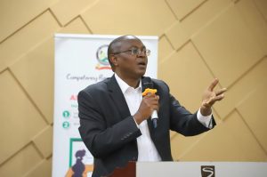 Kenya National Examination Council (KNEC) CEO David Njengere during a past function. PHOTO/@KNECKenya/X