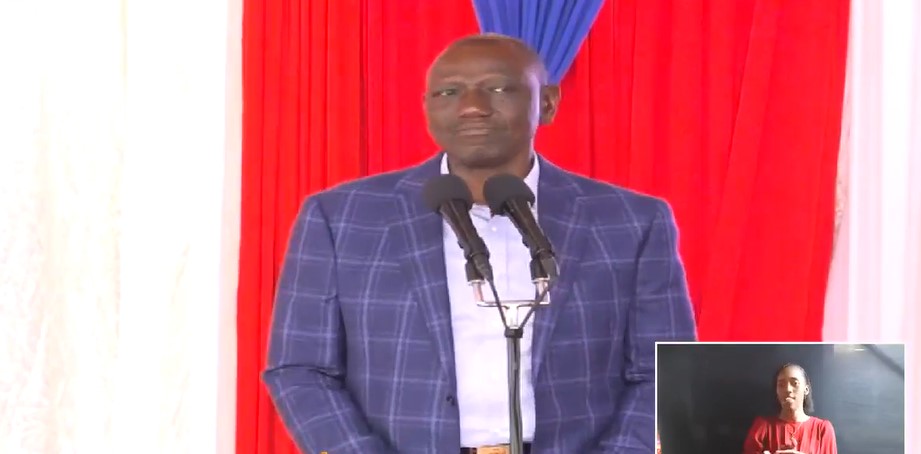 President William Ruto speaking at the Global Cathedral Church, Nairobi on Sunday January 26, 2025. PHOTO/Screengrab by K24 Digital/https://www.facebook.com/williamsamoei/videos/1674002639876741/