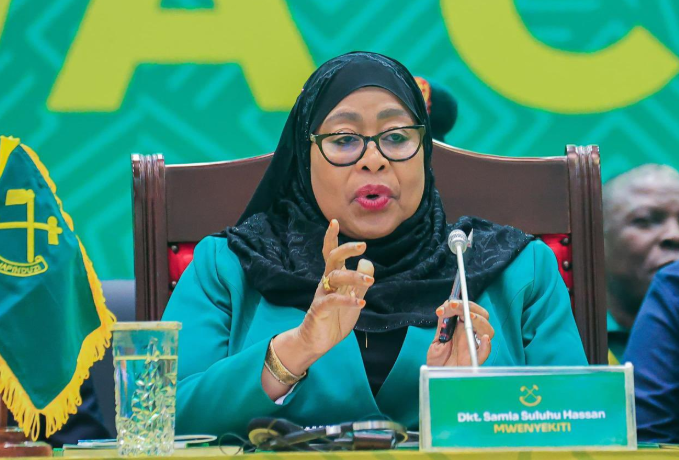 Tanzania President Samia Suluhu