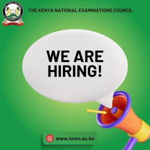 A KNEC job advert. PHOTO/@KNECKenya/X