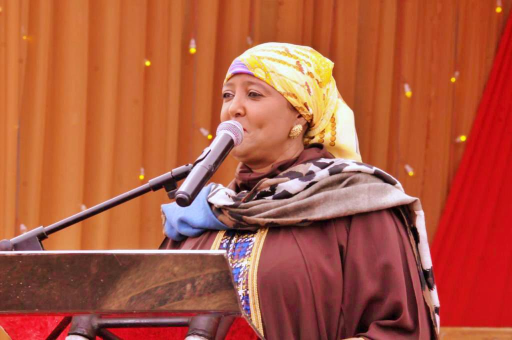 Former CS Amina Mohamed. PHOTO/@AMB_A_Mohammed/X
