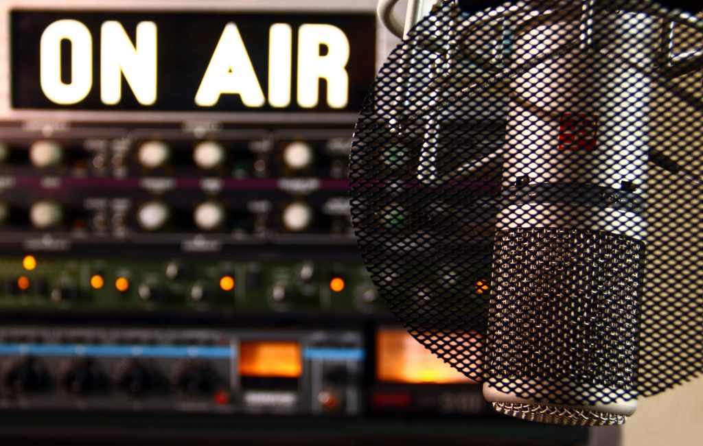 A radio station on air,image used for a representation purposes in this article. PHOTO/Pexels