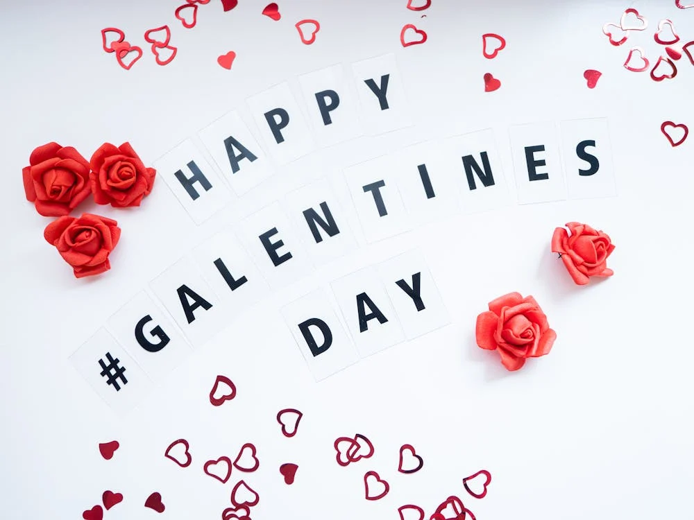 Wishes and roses petals for Galentines Day. Image used for illustration purposes. PHOTO/Pexels
