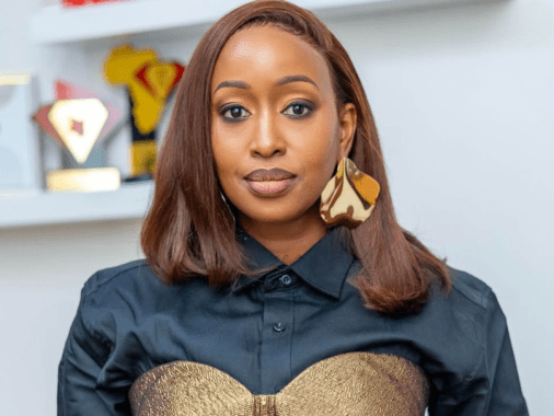 Media personality Janet Mbugua.