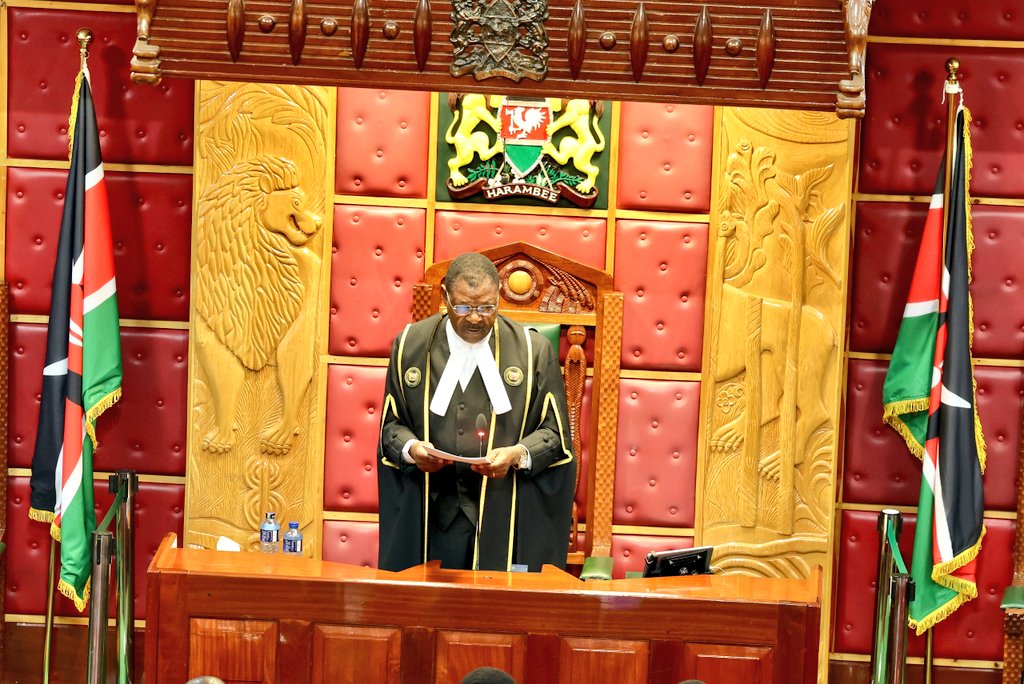 Speaker Moses Wetangula. PHOTO/@NAssemblyKE