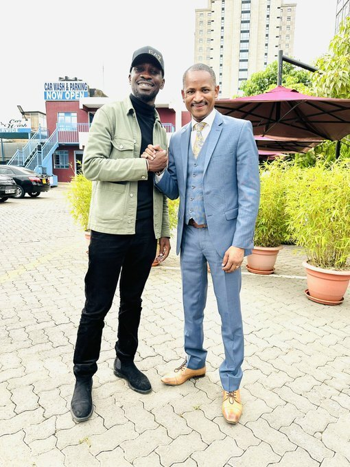 Babu Owino and Bobi Wine