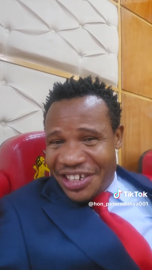 MP Peter Salasya  speaking during live Parliament  proceedings on Tuesday, February 11, 2025. VIDEO/@hon-petersalasya001/TikTok