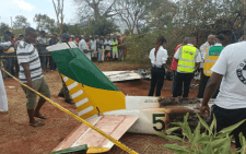 Tragedy as trainee pilot dies after light aircraft crashes and bursts into flames