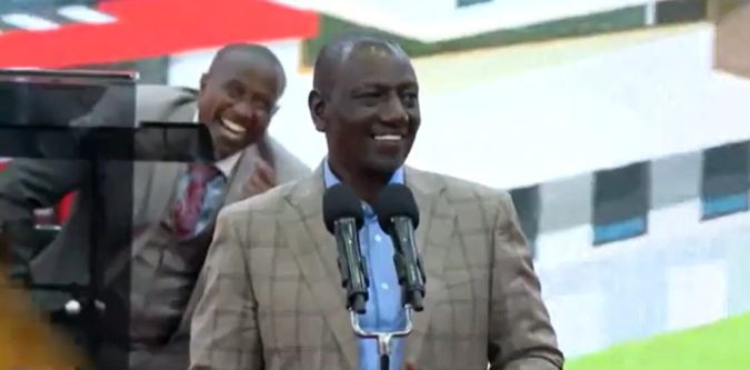 President William Ruto speaking at Jesus Winner Ministry on Sunday March 2, 2025. PHOTO/Screengrab by K24 Digital/https://www.facebook.com/williamsamoei/videos/1164758631960024