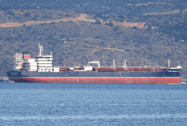 Oil tanker and cargo ship on fire after colliding in North Sea