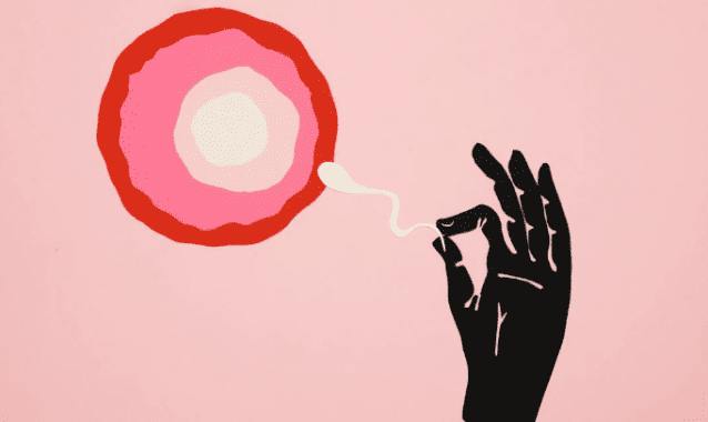 An illustration of a hand holding a sperm cell. Image used for representation. PHOTO/Pexels