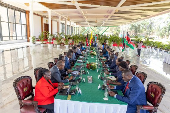 President William Ruto chairs Cabinet meeting on Tuesday, April 29, 2025. PHOTO/@WilliamsRuto/X