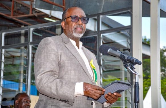 Former Agriculture Cabinet Secretary Mihika Linturi. speaking during a past function PHOTO/@mithika_Linturi/X
