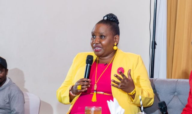 Pastor Susan Munene during a past seminar. PHOTO/https://www.facebook.com/susan.munene.507