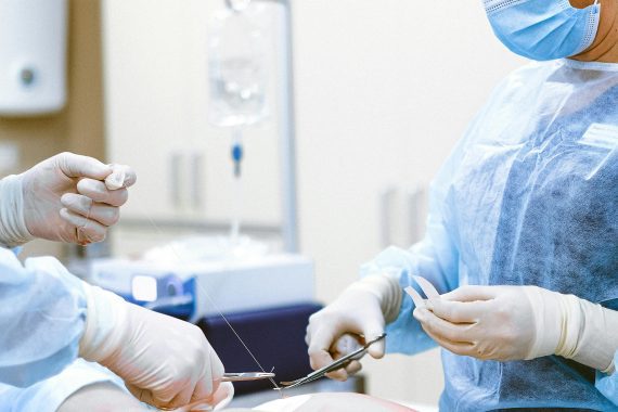 Doctors hands during a surgery. Image used for representation purposes. PHOTO/Pexels