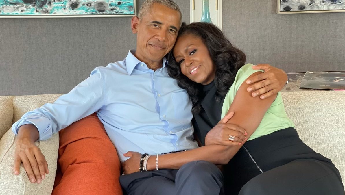Barack Obama and Michelle in October 2021. PHOTO/@BarackObama/X