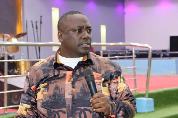 Vocal preacher Prophet Victor Kanyari Preaching recently at his Salvation Healing Ministry church in Nairobi. PHOTO/@prophet-Kanyari/Instagram