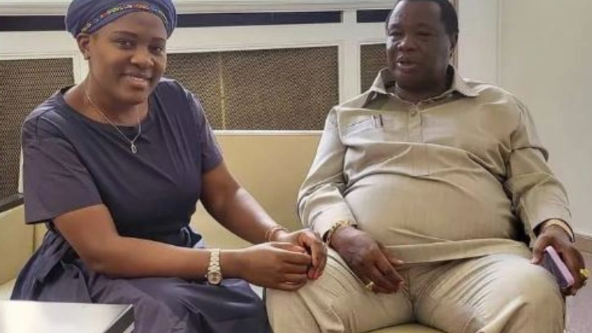 COTU Boss Francis Atwoli with his wife, Mary Kilobi. PHOTO/@AtwoliDza/X