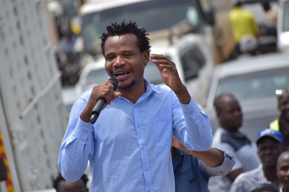 Mumias East MP Peter Salasya at a recent rally during his tour. PHOTO/@pksalasya/X