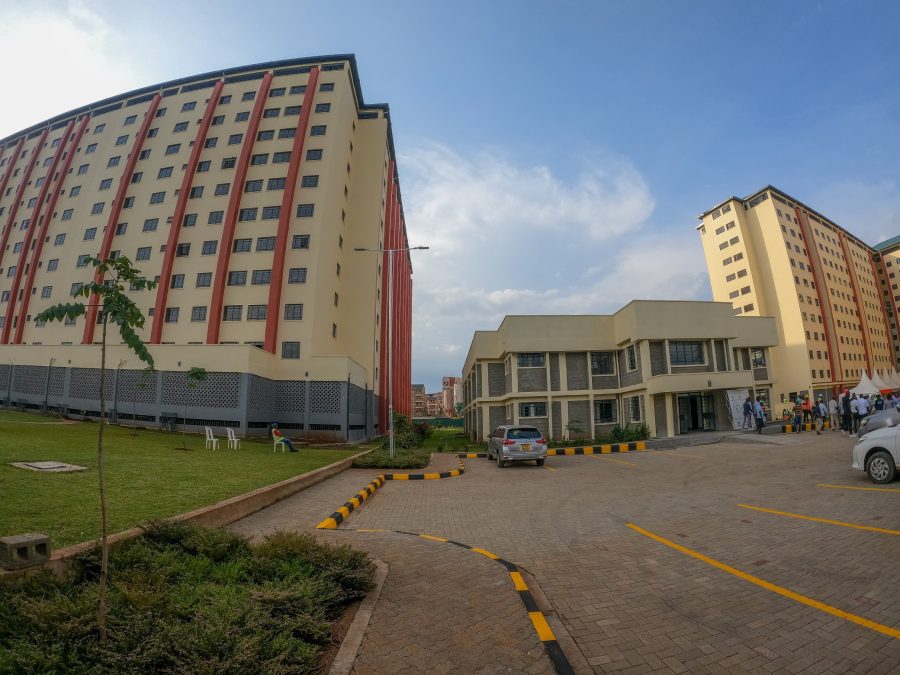 Makasembo Estate LAPFUND Housing Project pictured on May 28, 2025. PHOTO/@AnyangNyongo/X