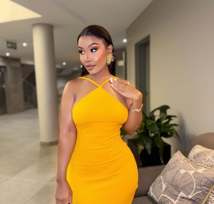 Beuty entrepreneur Phoina Tosha at a past ocassion. PHOTO/@phoinacollection/Instagram