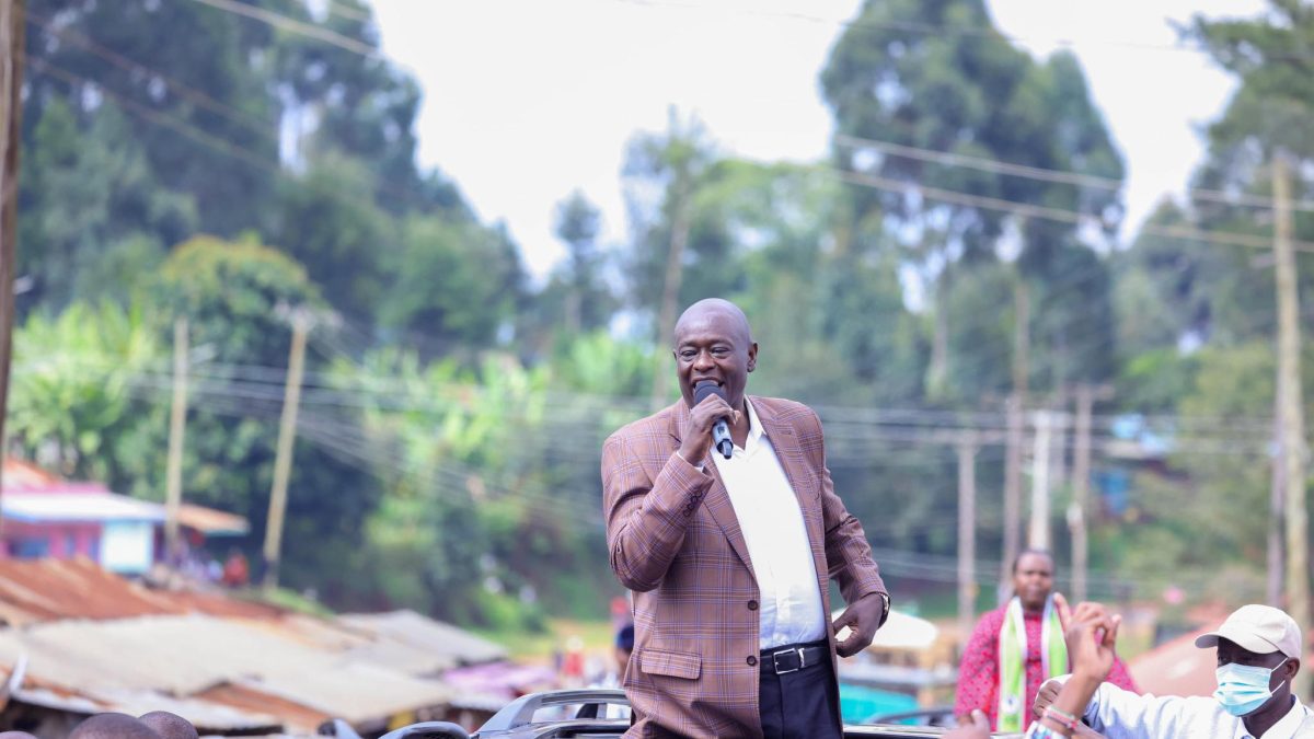 Gachagua claps back at singer Ngaruiya Junior over claims he denied him party ticket