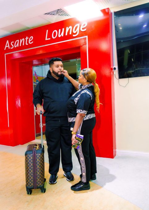 Reverend Natasha with her hubby Prophet Carmel. PHOTO/https://www.facebook.com/Revlucynatasha