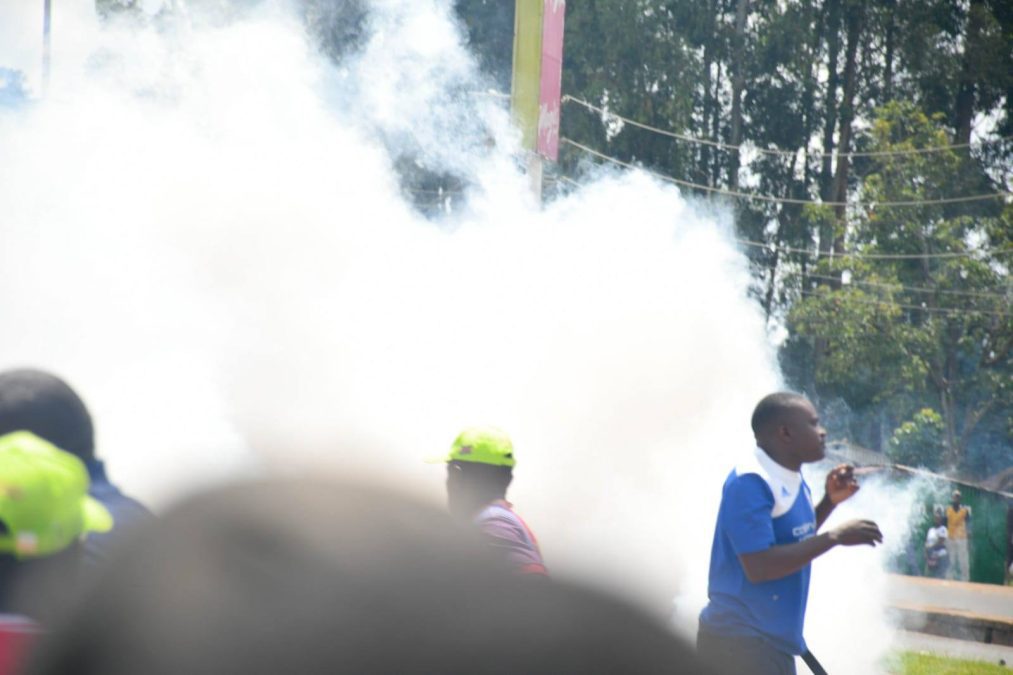 Teargas chaos in Kakamega